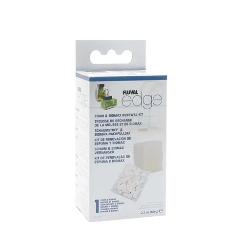 Fluval Edge Biomax Ersatzset für Aquarien 23 & 46 l Schaumstofffilter