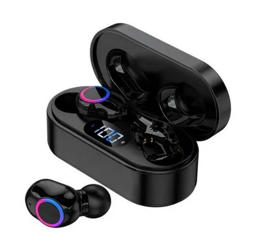 OKWISH Wireless Kopfhörer Headset Ohrhörer Earbuds Bluetooth HiFi Stereo Headset (High-Fidelity-Sound, Siri, Bluetooth, Bluetooth 5.2 wireless In-Ear-Kopfhörer Wasserdicht Ohrhörer)