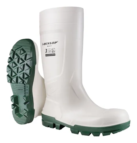 Dunlop Stiefel WORK-IT WHITE PVC, S4 Sicherheit von Dunlop