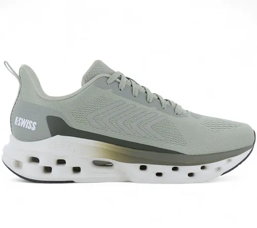 K-Swiss Melrose Tubes Lite Herren Sneaker Grün - Sportliche Herren Sneaker aus atmungsaktivem Mesh, ideal für ganzjährige Aktivitäten und bequemes Tragen.