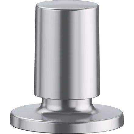 Blanco Zugknopf rund Edelstahl seidenglanz (222115) - Hochwertiger Zugknopf aus Edelstahl in seidenglänzender Optik, ideal für die stilvolle Gestaltung Ihrer Sanitärinstallation.