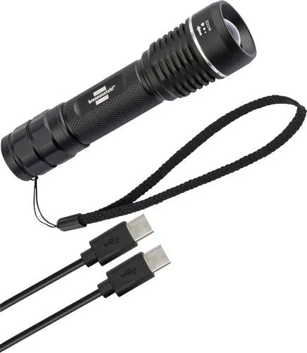 LuxPremium Akku-Fokus-LED-Taschenlampe TL 601, 600lm - Taschenlampen mit IP67 Schutz, extrem helles Licht und Fokusfunktion für vielseitige Anwendungen, ideal für Outdoor-Aktivitäten.