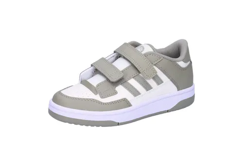 adidas Kinder Sneaker RAPID COURT CF C grau 32 EU - Sneaker für Kinder, ideal für Sport und Spiel, mit atmungsaktivem Obermaterial und robuster Laufsohle für optimalen Halt.
