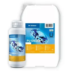 Dr. Schutz PolyurethanSiegel seidenmatt 5 Liter + 500 ml Vernetzer - Autopflege & Motorradpflege: 2K-Polymersiegel für Langzeitschutz von elastischen Böden, hohe Chemikalienbeständigkeit, ideal auch für Sportböden.