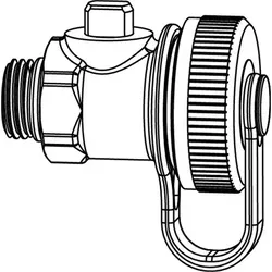 Buderus Füll- und Entleerkugelhahn für IMI TA-Multi