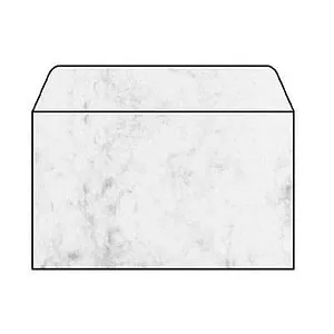 SIGEL Briefumschläge, Marmor grau, C6 (114x162 mm), 90 g/m2, 25 Umschläge
