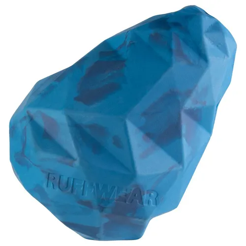 Ruffwear Gnawt-a-Cone Hundespielzeug – Blue Pool - Langlebiges Hundespielzeug aus Naturlatex für interaktives Spielen. Das unregelmäßige Hüpfen sorgt für Spaß, während die Innenkammer große Leckereien bereitstellt. Maße: 7,5 x 10 cm.