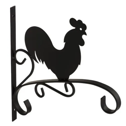 Blumenhalter Hahn 280x300mm Blumenhaken Wandhalter Windlichthalter