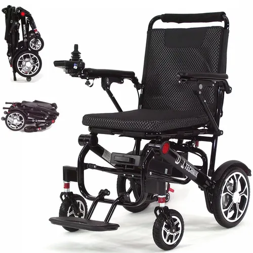 Apex Elektrorollstuhl Faltbarer Elektrorollstuhl 400W ultra leich 18kg Rollstuhl 06073