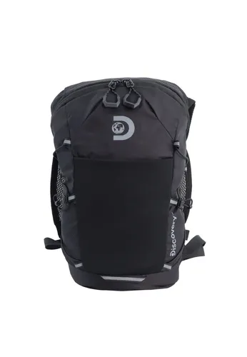 Discovery Body Spirit Outdoor-Rucksack 5L Schwarz - Kompakter 5L Outdoor-Rucksack aus robustem Nylon, ideal für Ausflüge und den täglichen Gebrauch. Leicht und praktisch für unterwegs.