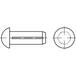 Reyher Halbrundkerbnagel DIN 1476 - 6 x 20 mm aus Stahl - Hochwertige Halbrundkerbnägel für vielseitige Anwendungen, ideal für eine sichere Befestigung. Packungsgröße: 250 Stück, hergestellt in Deutschland.