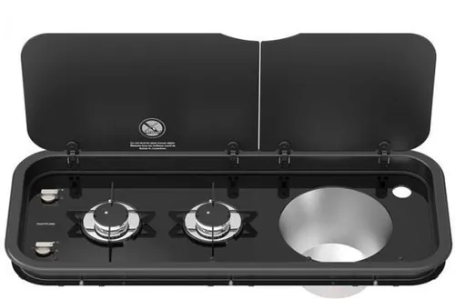 Thetford Topline 111 Kocher-Spülen-Kombination Campingkocher 2-flammig 1678921