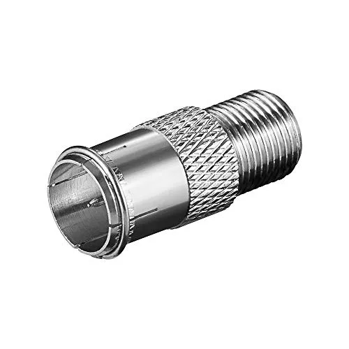 Adapter F: Wtyk F (szybki) Gniazdo F von Goobay