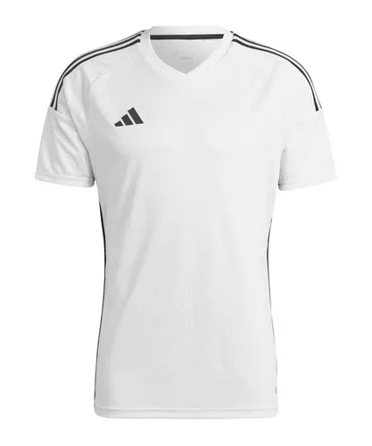 adidas Performance Fußballtrikot Teamsport schwarz|weiß XL - Trainingsbekleidung mit AEROREADY-Technologie für optimalen Feuchtigkeitstransport, ideal für Fußballmannschaften und sportliche Aktivitäten.