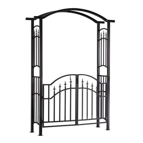 Dema Rosenbogen Freiburg 140x40x220 cm – Robuster Rankbogen für Kletterpflanzen - Spaliere – Der DEMA Rosenbogen Freiburg ist nicht nur stabil und dekorativ, sondern bietet auch eine ideale Rankhilfe für Ihre Kletterpflanzen und Rosen im Garten.