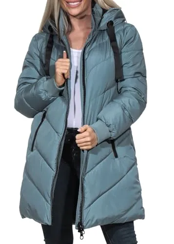 JDYSKYLAR PADDED HOOD JACKET OTW NOOS - Funktionsjacken mit Kapuze und Kordelzug, sorgt für ein angenehmes Tragegefühl und praktische Seitentaschen.