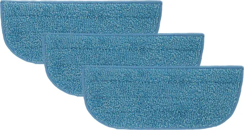 vhbw 3x Wischbezug Ersatz für Philips CP1055/01, 432200493831 für Dampfreiniger