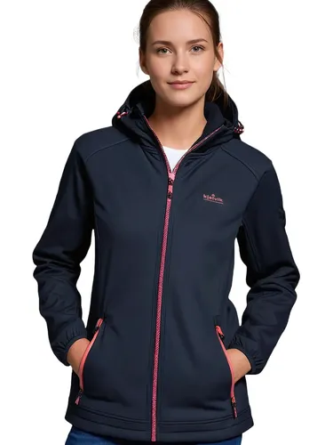 Kjelvik Damen Softshell Jacke Gr.42 Outdoor Freizeit Softshelljacke mit Kapuze