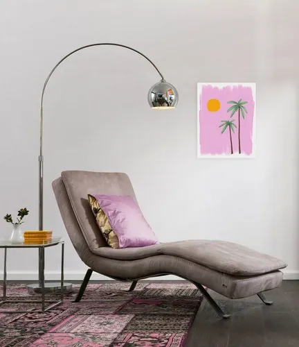 Komar Leinwandbild Ibiza Sunset - Größe 30 x 40 cm, Natur (1 St), Keilrahmenbild mi Echtholzrahmen