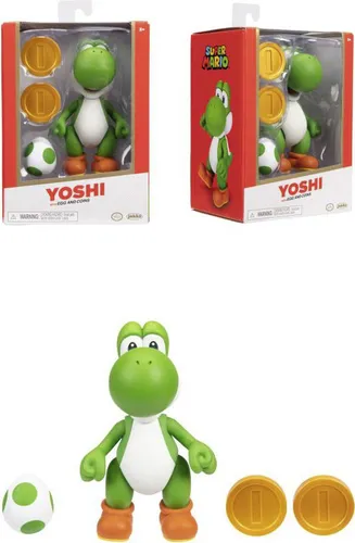 Super Mario - Yoshi Münzen 10 cm Figur (Sammlerbox)