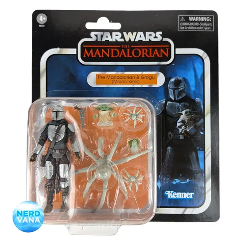 Mandalorianer & Grogu Maldo Kreis VC211 Set - Action- & Spielfiguren, exklusive Vintage Sammlung aus 2021 mit original Verpackung, ideal für Sammler und Star Wars Fans!