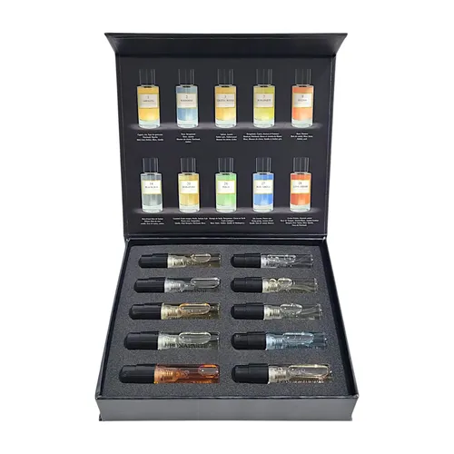 Luxuriöses Duft- und Pflege-Set mit Eau de Parfum 10x2 ml