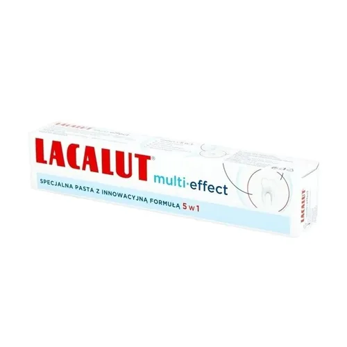 Lacalut Multi-Effekt-Zahnpasta mit 5-in-1-Formel, 75 ml