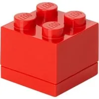 LEGO Mini Box 4 rot, Aufbewahrungsbox
