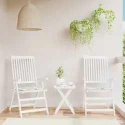 vidaXL Sitzkissen 2er Set Blattmuster 50x50 cm - Frische Akzente für dein Zuhause! Diese komfortablen, wasserabweisenden Sitzkissen aus langlebigem Oxford-Gewebe bieten optimalen Sitzkomfort und sind vielseitig einsetzbar – ideal für Gartenmöbel oder als Dekoration im Innenbereich.