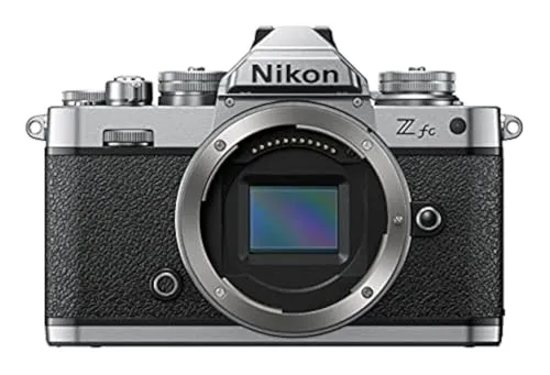 Nikon Z fc Gehäuse - Spiegellose Kamera im klassischen Design, hervorragende Bildqualität und ideal für kreative Videografie