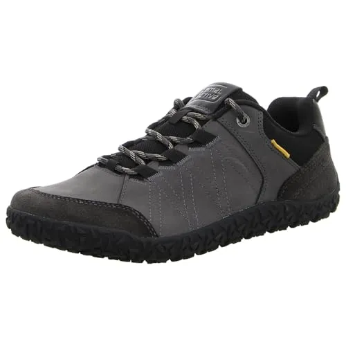 Camel Active Schnürer Grau in Gr. 44 – Komfortable Herren Sneaker - Bequeme Schnürschuhe aus hochwertigem Leder und Textil, mit profilierter Gummisohle für optimalen Halt. Ideal für sportliche Freizeitaktivitäten und lässige Looks.