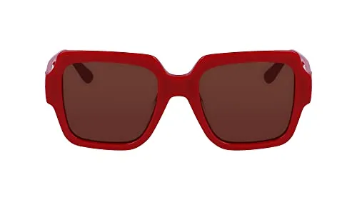 Karl Lagerfeld Women's Sunglasses KL6104SR - Red with Solid Brown Lens