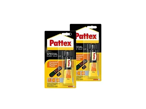 Pattex Spezialkleber Kunststoff, wasser- und temperaturbeständig, 2x30g