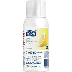 Tork Raumduft Premium, A1-System, 75 ml, Nachfüller, Citrus
