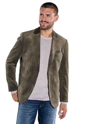 emilio adani Herren Herren Freizeit-Sakko Slim fit, Hellbraun, 37564, Hellbraun in Größe 48