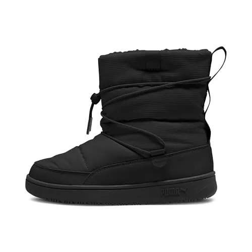 PUMA Damen Snowbae WNS Sneaker, Black-Shadow Gray, 36 EU - Wanderschuhe mit wetterfestem Obermaterial und erhöhtem Komfort durch die spezielle Zwischensohle, ideal für Outdoor-Abenteuer.
