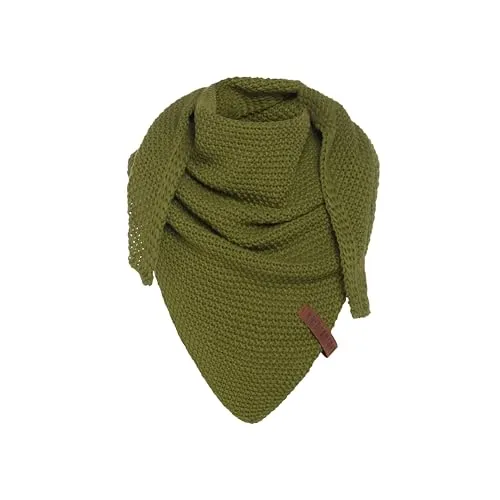 KNIT FACTORY Coco Dreiecksschal Junior in grün von Knit Factory