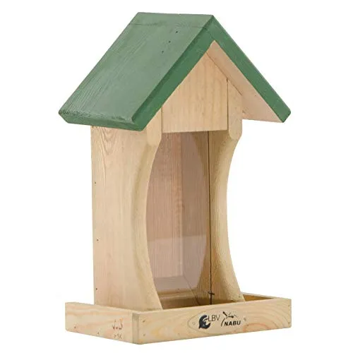 CJ Wildlife Vogelfutterstation Wandmontage für Vogel mit Futterstation und Wandmontage