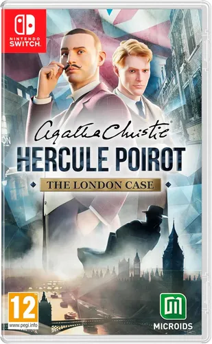 Agatha Christie - Hercule Poirot: The London Case - Nintendo Switch - Nintendo Switch-Spiel mit fesselndem Krimi-Abenteuer und spannenden Rätseln für Fans von Detektivgeschichten.