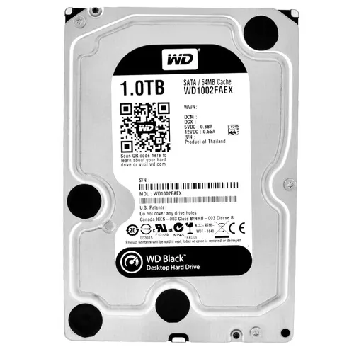Western Digital Black 1TB HDD 7200 RPM - Internes 3,5