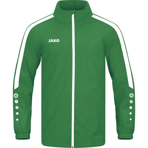 JAKO Herren Allwetterjacke Power - Sportgrün, M - Regenjacke für Herren & Damen, wind- und wasserabweisend, atmungsaktiv für optimalen Tragekomfort und maximale Bewegungsfreiheit.