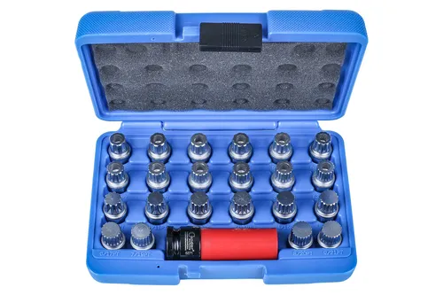 CONDOR Felgenschloß-Spezialschlüssel-Satz (23-tlg.) VAG 5271