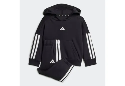 adidas Trainingsanzug I 3S FL HD JOG (2-tlg) schwarz 92 EU