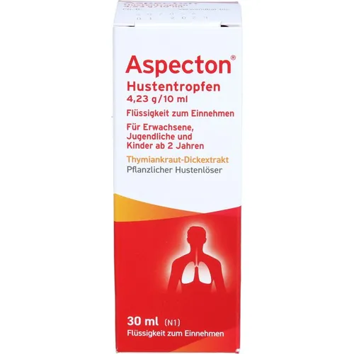 Aspecton Hustentropfen 30 ML von HERMES ARZNEIMITTEL