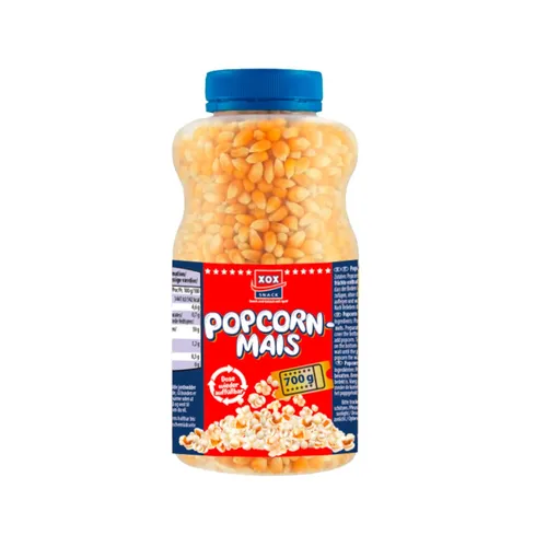 XOX Popcorn Mais für natürlich unverfälschten Popcorngenuss Dose 700g