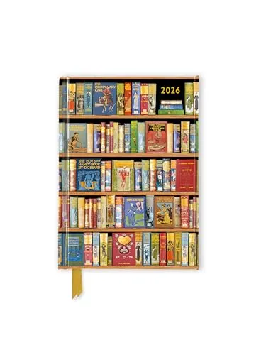 Bodleian Libraries – Bücherregal – Taschenkalender 2026: Original Flame Tree Publishing-Pocket Diary [Taschenkalender]