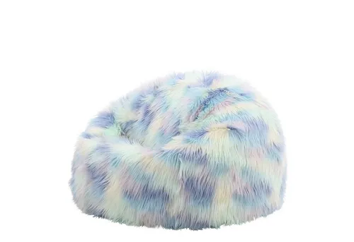 Icon Kenai Klassiker Kunstfell Sitzsack, Unicorn in lila von Icon