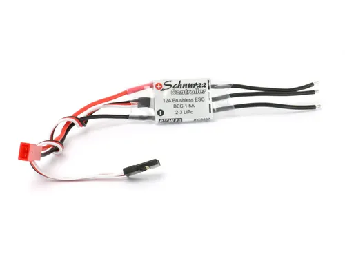 PICHLER Fahrtenregler Schnurzz 12A, Brushless C6467