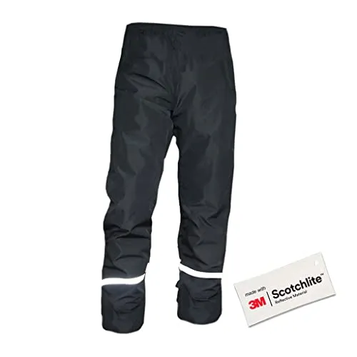 Salzmann wasserdichte Regenhose | Leichte & Winddichte Wanderhose | Hergestellt mit 3M Scotchlite
