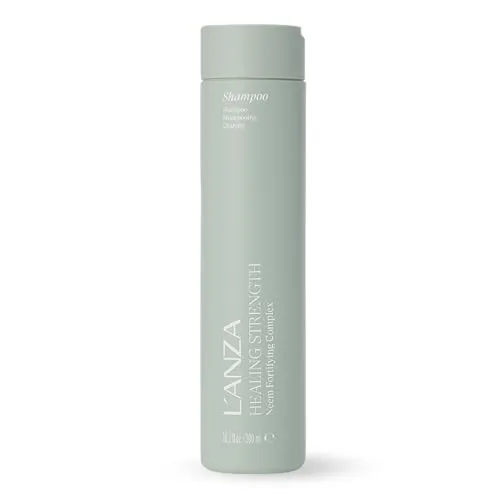 L'ANZA Heilkraft Weißes Tee Shampoo (300 ml) - Shampoo für schwaches, brüchiges und gealtertes Haar, stärkt und schützt mit Keratin-Protein und heilenden Ölen für optimale Feuchtigkeit.